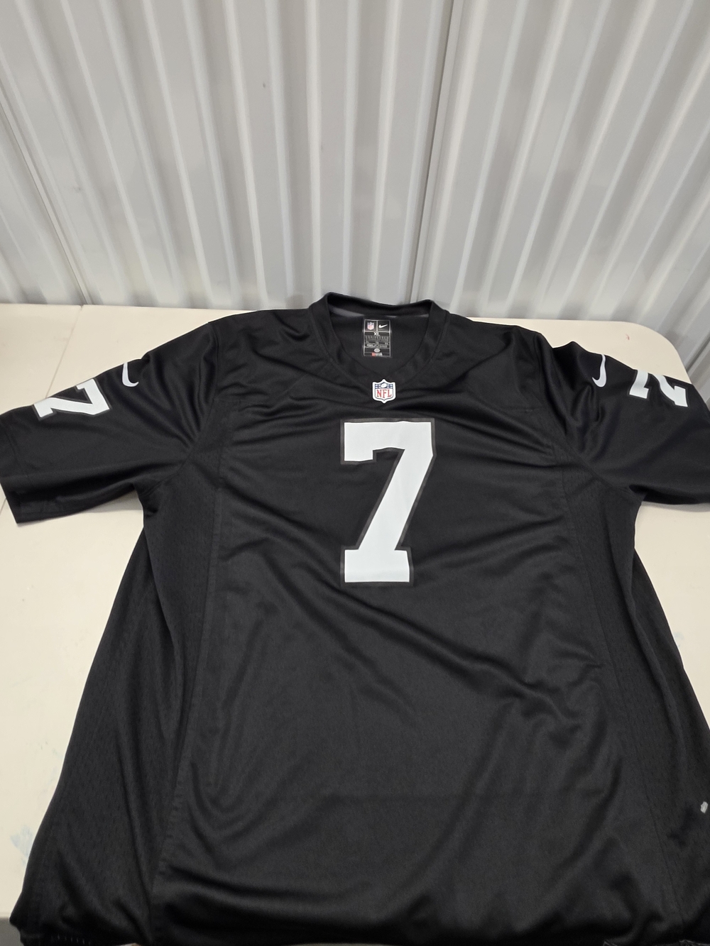 Nike Las Vegas Raiders NFL Football Jersey Men’s Size XL Black Silver